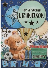 For A Special Grandson Happy Birthday